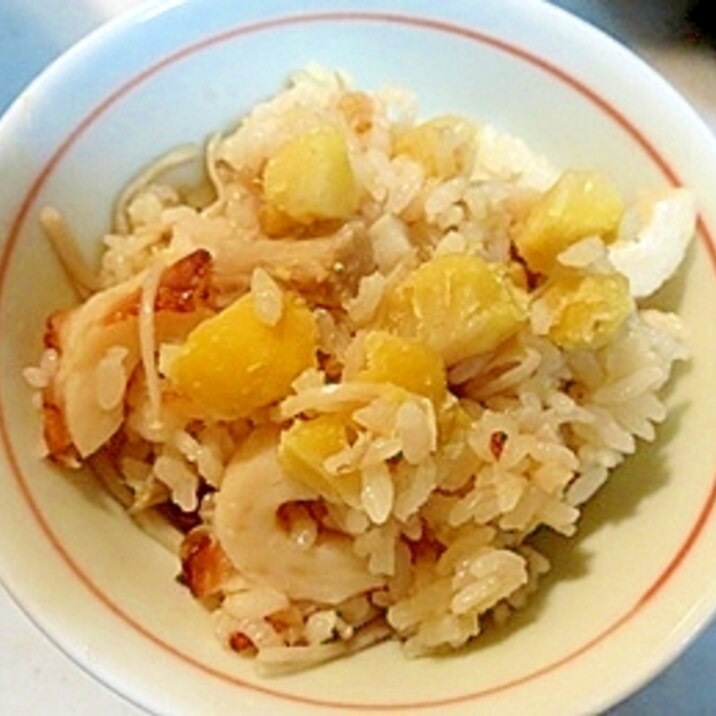 簡単！家にある材料で！栗ご飯